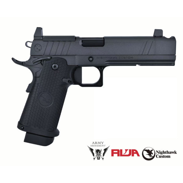 Army Armament/RWA Nighthawk Custom TRS Comp Gas Blowback Airsoft Pistol