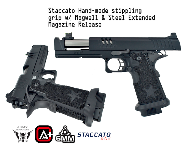 Army Armament R618A Staccato XC 2011 Gas Blowback Airsoft Pistol – Deluxe Version