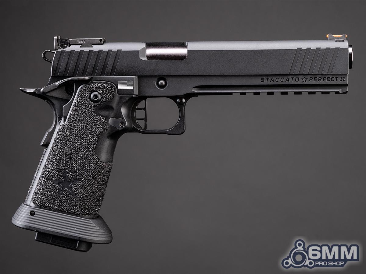 Army Armament R619A Staccato Perfect 11 2011 Gas Blowback Pistol  - CNC Ver. Green Gas