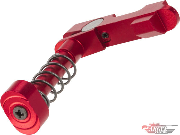 Angel Custom HEX Ambidextrous Magazine Release for M4/M16 Series Airsoft AEGs – Red