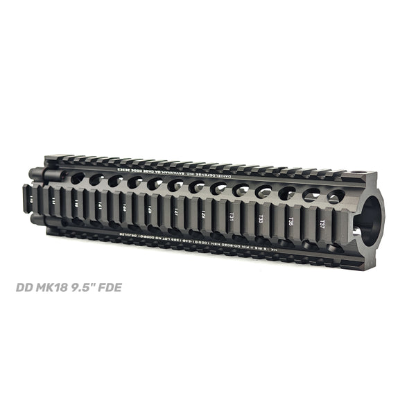 DD MK18 Style 9.5” M4A1 RIS II Handguard – Dark Earth