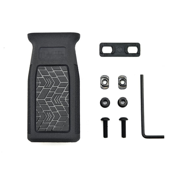 DD Style M-Lok/Keymod Dual System Vertical Foregrip – Black