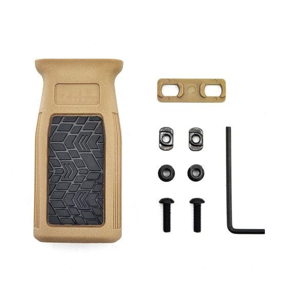 DD Style M-Lok/Keymod Dual System Vertical Foregrip – Tan