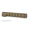 13” G Style MK16 URGI M-Lok Handguard w/ Barrel Nut - Tan