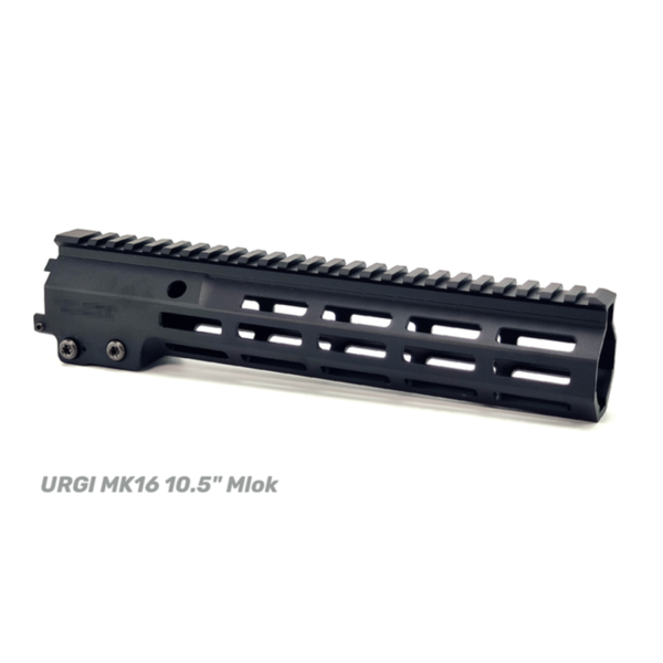 10.5” G Style MK16 URGI M-Lok Handguard w/ Barrel Nut - Black