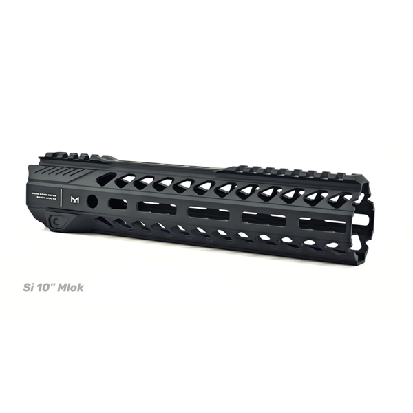 SI Strike Rail Style 10” M-Lok Handguard – Black