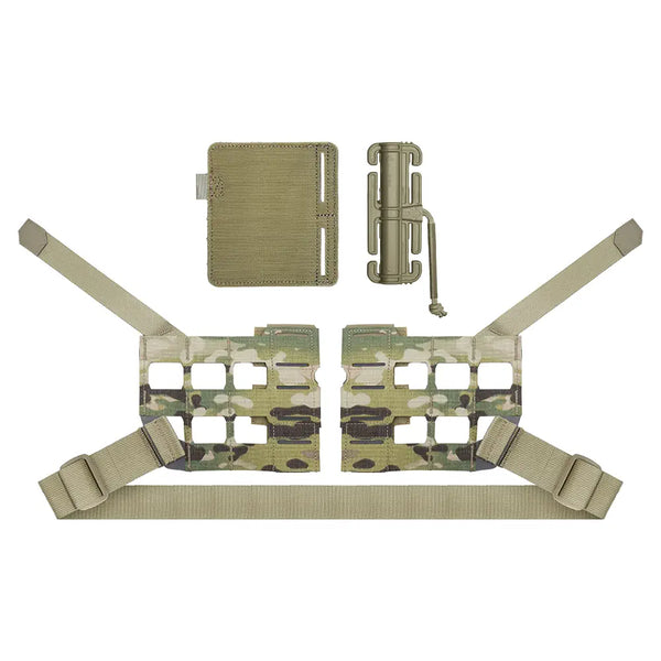 Agilite Warfighter Expansion Kit for Reaper Chest Rig – Multicam