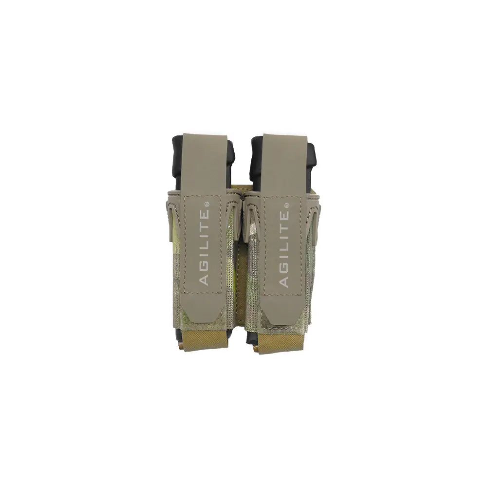 Agilite Pincer Double Pistol Mag Pouch – Multicam