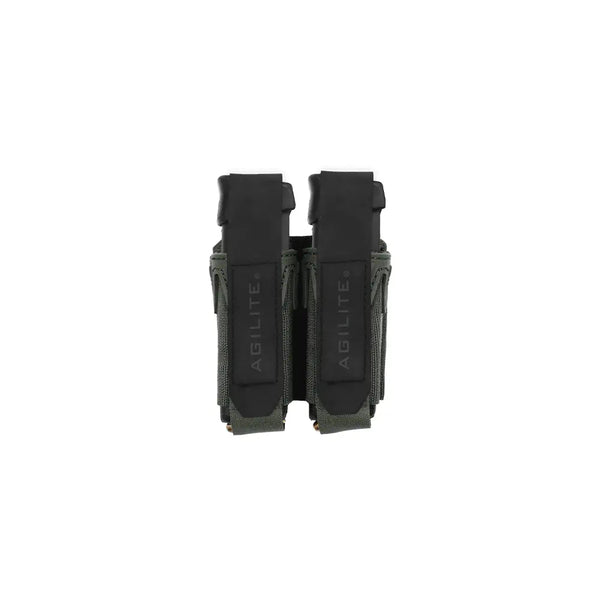 Agilite Pincer Double Pistol Mag Pouch – Ranger Green