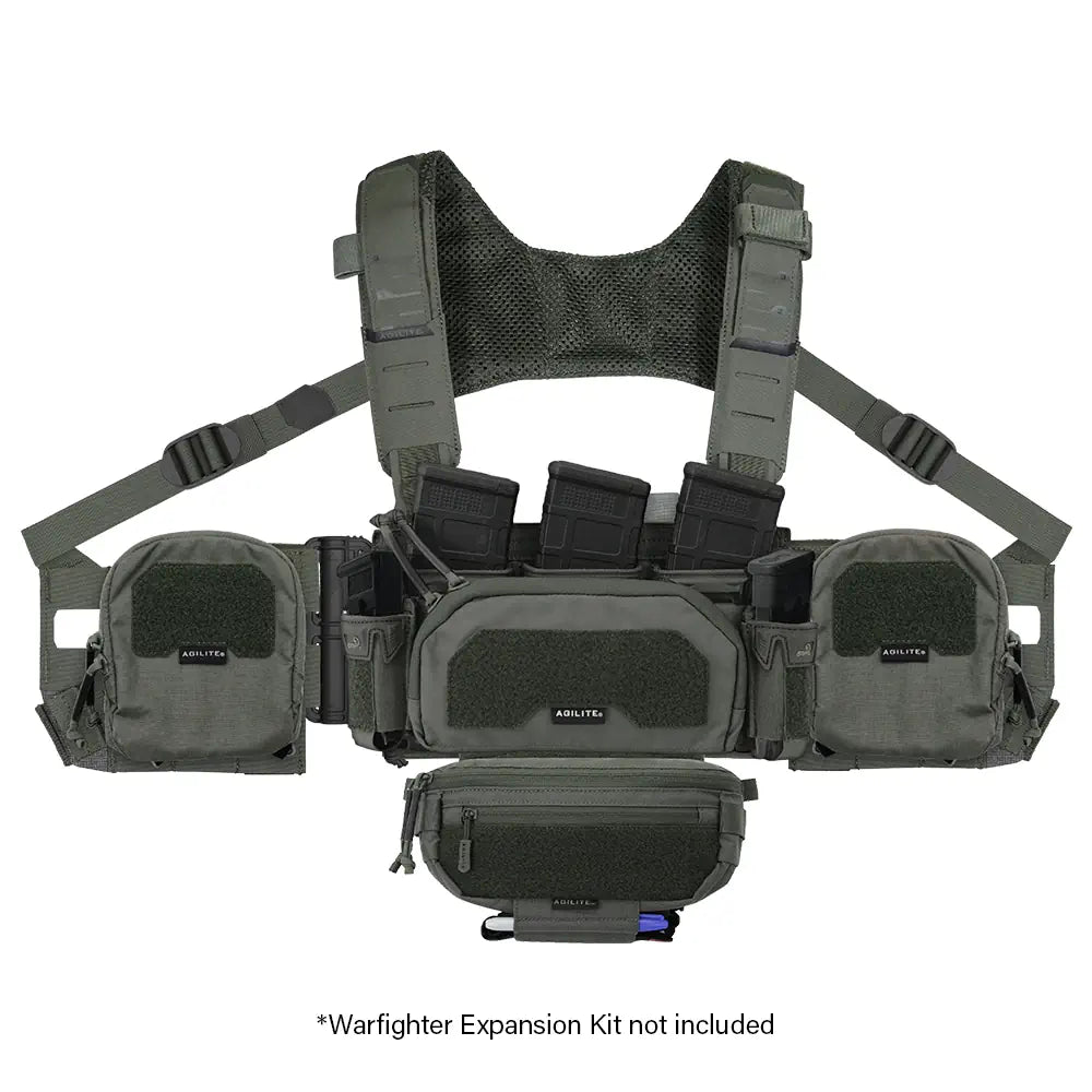 Agilite Reaper Modular Chest Rig – Ranger Green