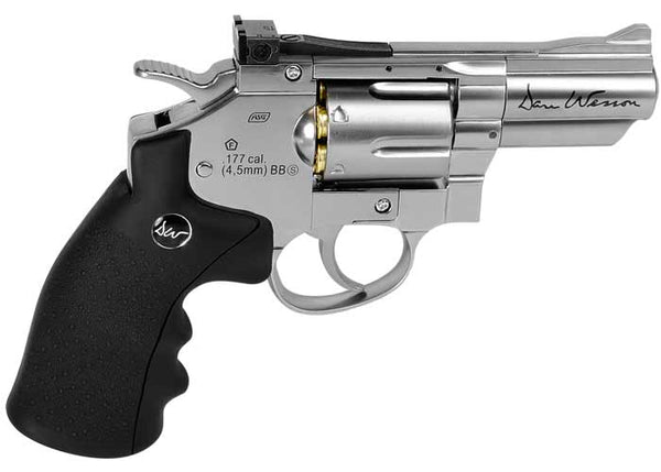 ASG Dan Wesson 2.5” CO2 Steel BB Revolver – Silver