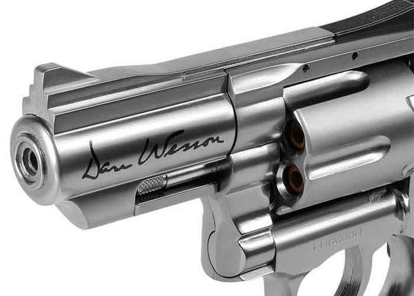 ASG Dan Wesson 2.5” CO2 Steel BB Revolver – Silver
