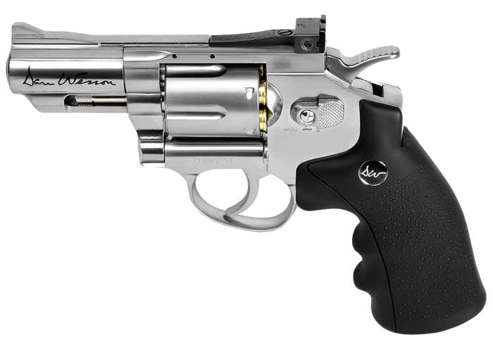 ASG Dan Wesson 2.5” CO2 Steel BB Revolver – Silver