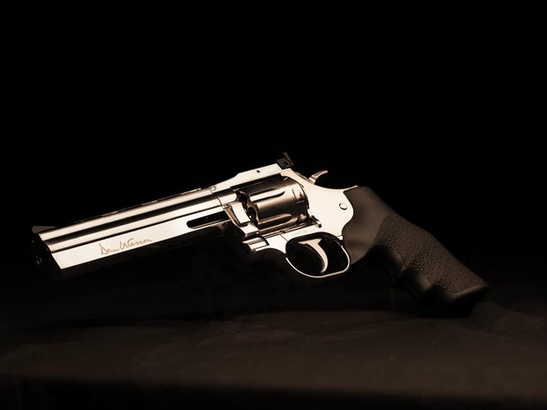 ASG Dan Wesson 715 6” Steel BB CO2 Revolver – Silver