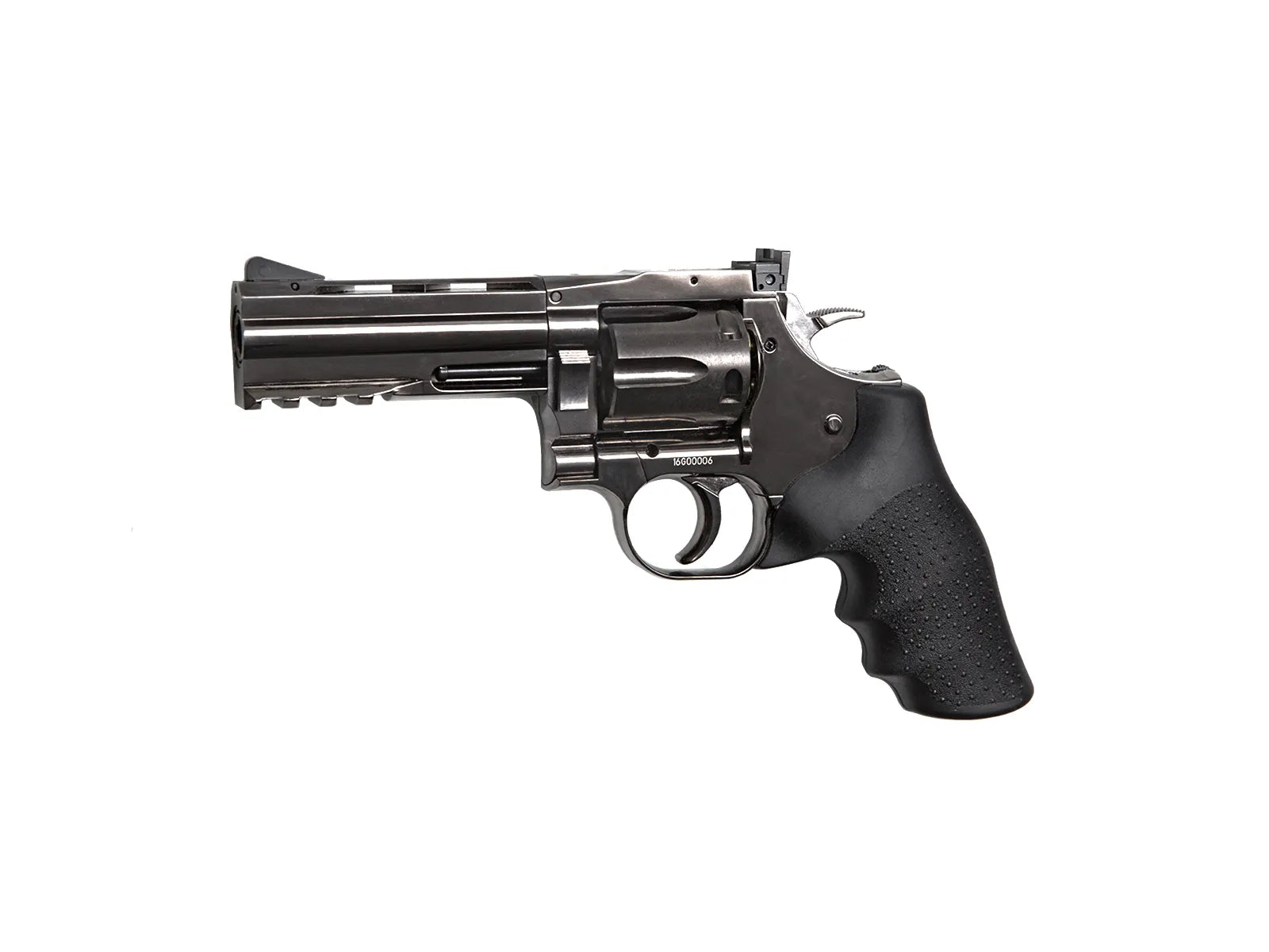 ASG Dan Wesson 715 4” Steel BB Revolver – Steel Grey