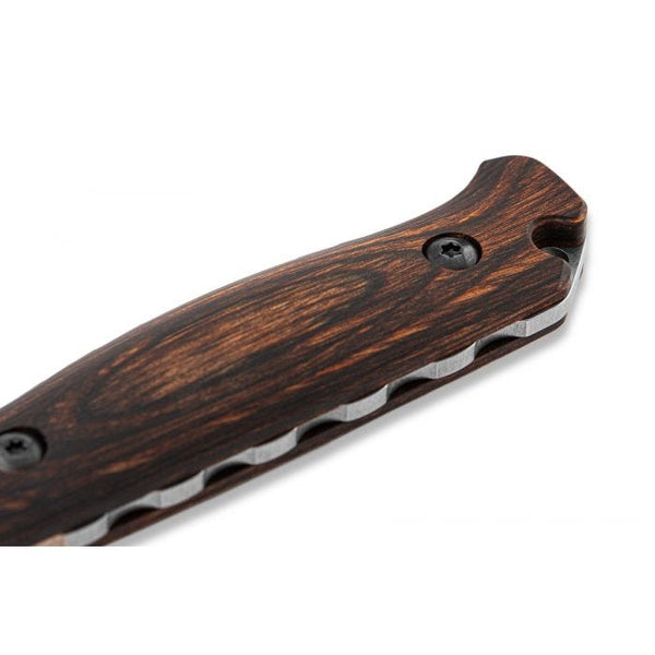 Benchmade 15004 Saddle Mountain Skinner Fixed Blade Knife w/ Gut Hook – Leather Sheath | Benchmade USA