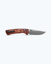 Benchmade HUNT 15090 Slipridge Folding Knife - CPM-Magnacut w/ Wood Handle