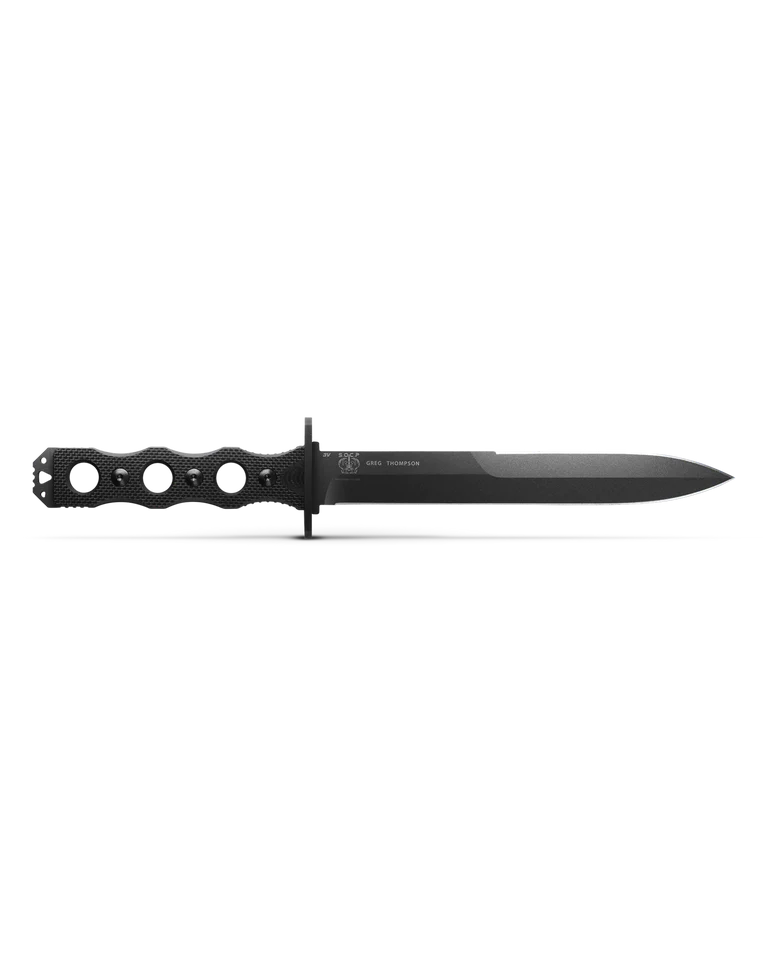 Benchmade SOCP Fixed Blade Dagger – Black Handle & Sheath/CPM-3V | Benchmade USA