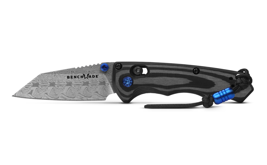 Benchmade Full Immunity Gold Class Folding Knife- Undirectional Carbon Fiber Handle/Dama Steel Blade | Benchmade USA