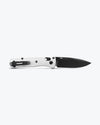 Benchmade 533BK-1 Mini Bugout Folding Knife – Cerakote S30V Blade w/ White Grivory Handle