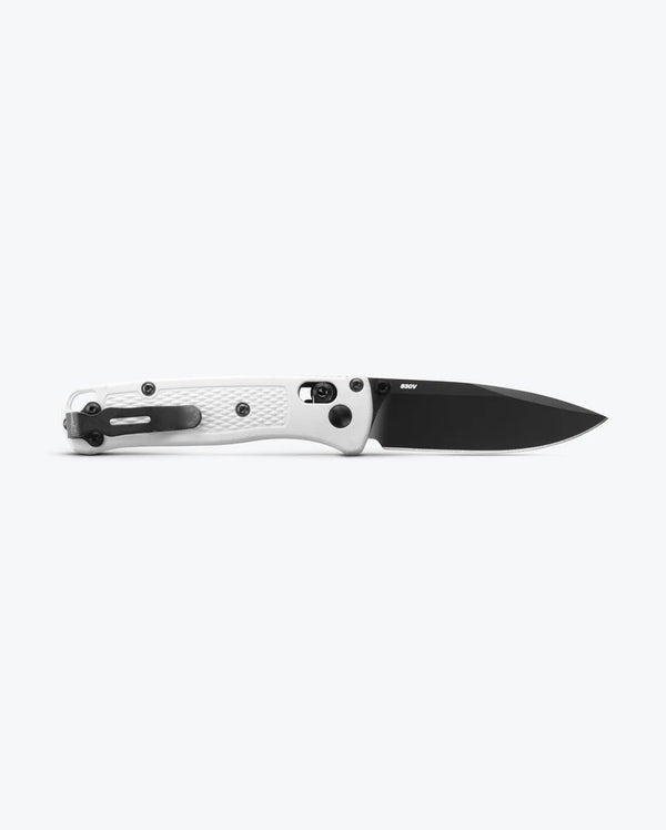 Benchmade 533BK-1 Mini Bugout Folding Knife – Cerakote S30V Blade w/ White Grivory Handle