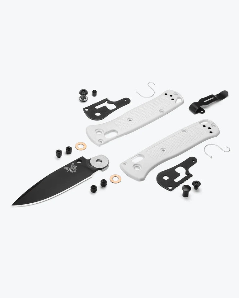 Benchmade 533BK-1 Mini Bugout Folding Knife – Cerakote S30V Blade w/ White Grivory Handle