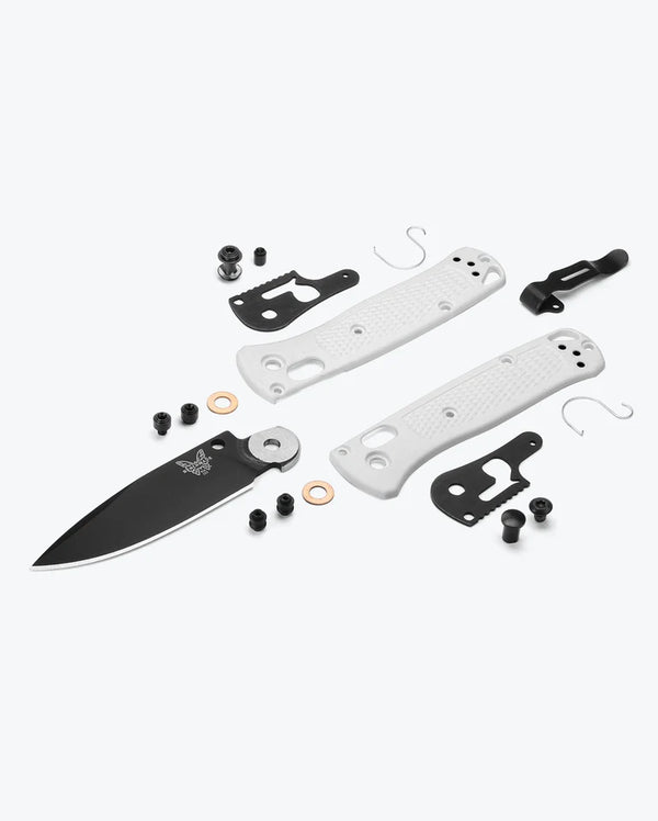 Benchmade 533BK-1 Mini Bugout Folding Knife – Cerakote S30V Blade w/ White Grivory Handle