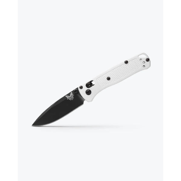 Benchmade 533BK-1 Mini Bugout Folding Knife – Cerakote S30V Blade w/ White Grivory Handle