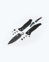 Benchmade 534BK Bugout Vapyr Folding Knife - Cerakote CPM-Magnacut w/ Black Aluminum Handle