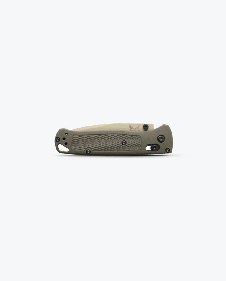 Benchmade 535TN-11 Bugout Folding Knife w/ Dark Olive Grivory – CPM-S30V Cerakote