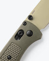 Benchmade 535TN-11 Bugout Folding Knife w/ Dark Olive Grivory – CPM-S30V Cerakote