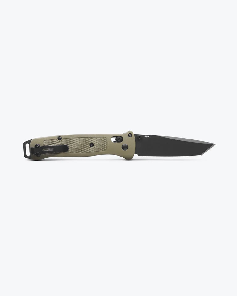Benchmade 537BK-06 Bailout Folding Knife w/ Ranger Green Grivory – CPM S30V