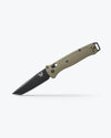 Benchmade 537BK-06 Bailout Folding Knife w/ Ranger Green Grivory – CPM S30V