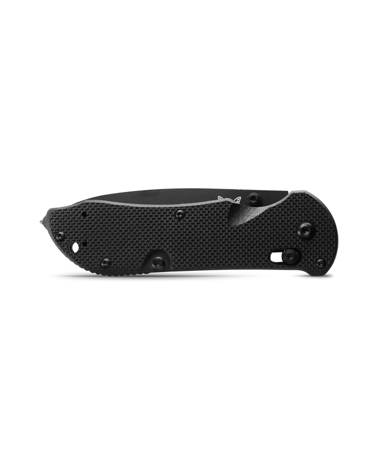 Benchmade 916SBK Triage Folding Knife – N680 Ultra Stainless w/ Glass Breaker & Safety Cutter | Benchmade USA