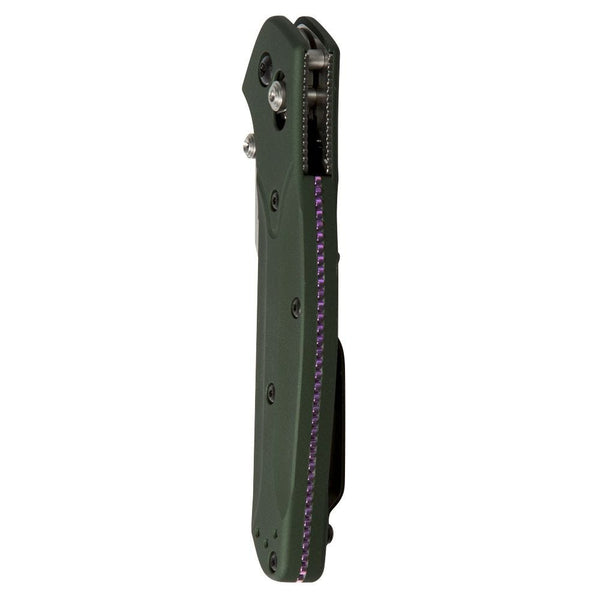 Benchmade 940 Osborne Folding Knife – S30V Steel w/ Green Aluminum Handle