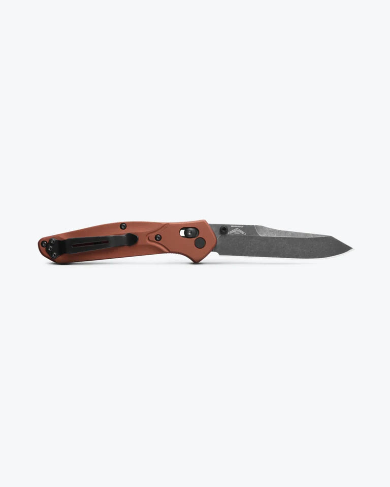Benchmade 940BK-03 Osborne Folding Knife w/ Burnt Copper Aluminum – Magnacut Steel