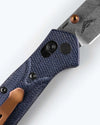 Benchmade 945-04 Mini Osborne Folding Knife – M390 w/ Blue Denim Micarta