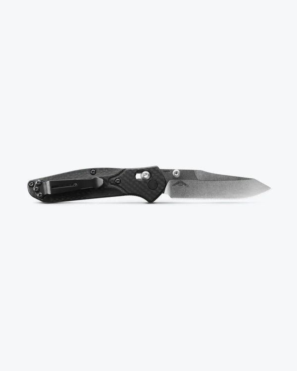 Benchmade 945-2 Mini Osborne Folding Knife – S90V w/ Carbon Fiber Handle
