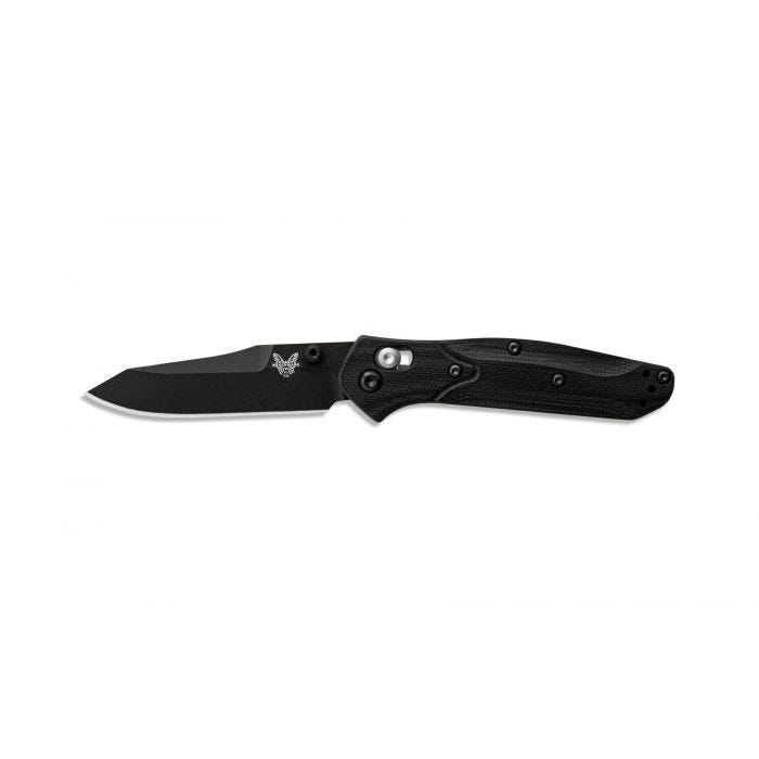 Benchmade 945BK-1 Mini Osborne Folding Knife – Black G10 w/ Black S30V Blade | Benchmade USA