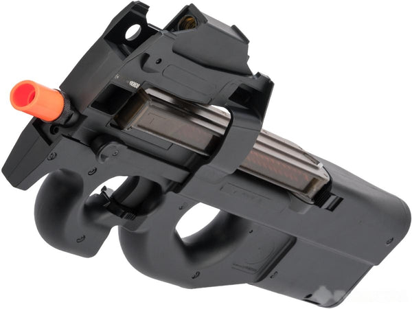 FN Licensed P90 Metal Gearbox Airsoft AEG w/ Built-In Red Dot | Cyber Gun