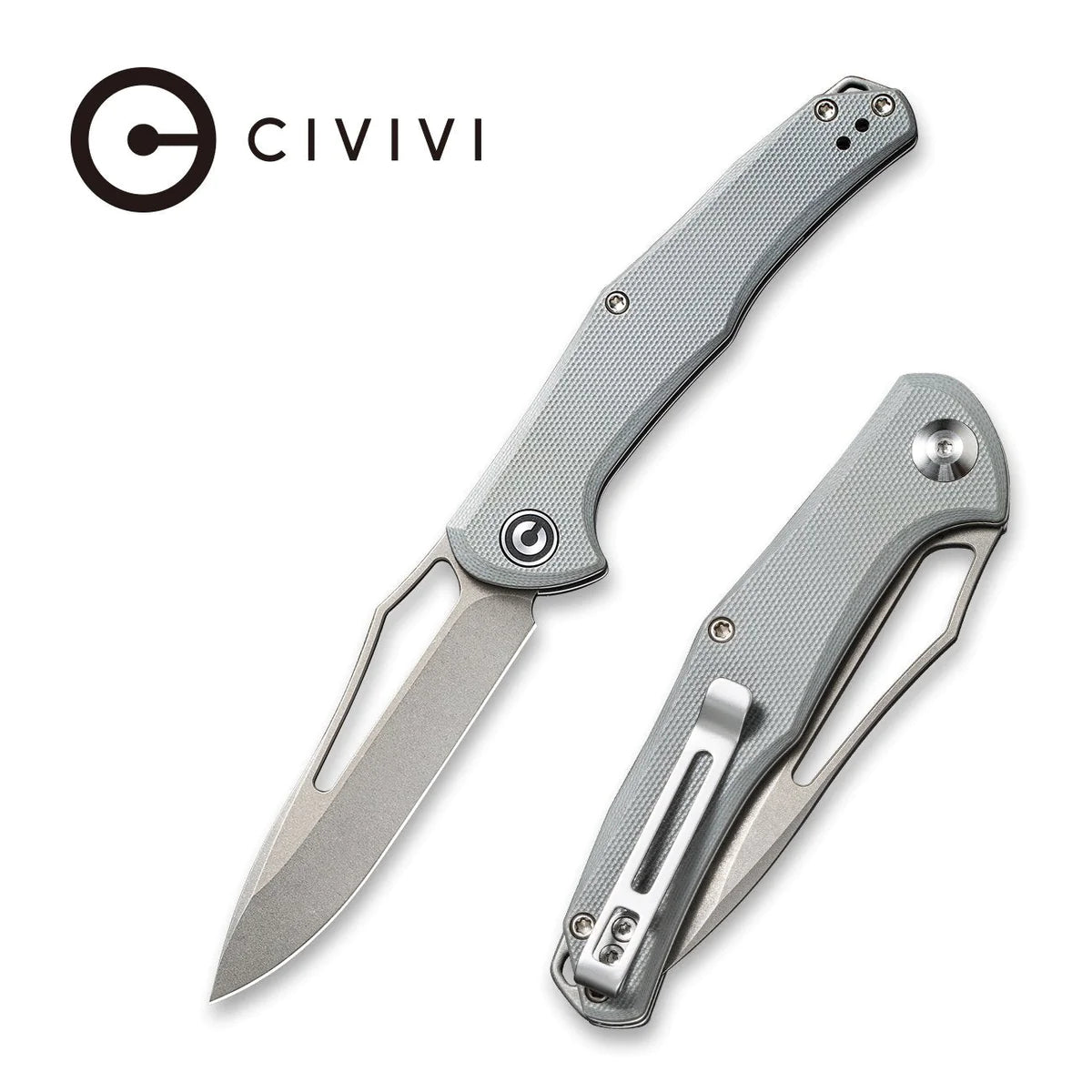 Civivi 2009B Fracture Slip-Joint Folding Knife – Grey