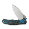Civivi C18026CB-1 Limited Edition Mini Praxis Folding Knife w/ Arctic Storm Fat Carbon Handle – S35VN Steel
