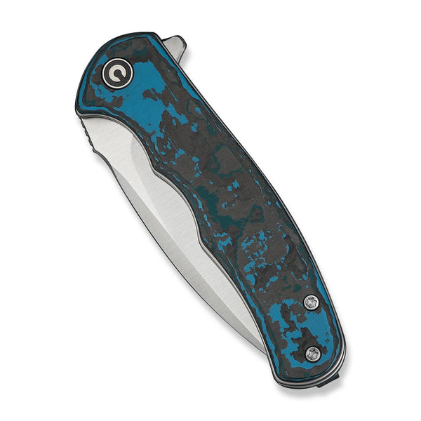 Civivi C18026CB-1 Limited Edition Mini Praxis Folding Knife w/ Arctic Storm Fat Carbon Handle – S35VN Steel