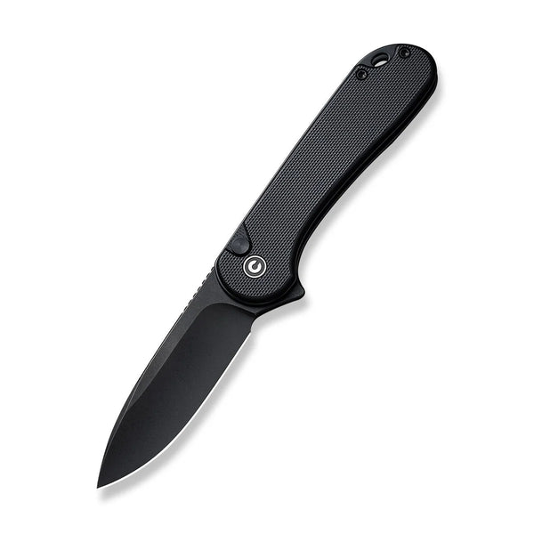 Civivi C18062P-1 Elementum II Button Lock Folding Knife w/ Black G10 Handle – Nitro V Steel