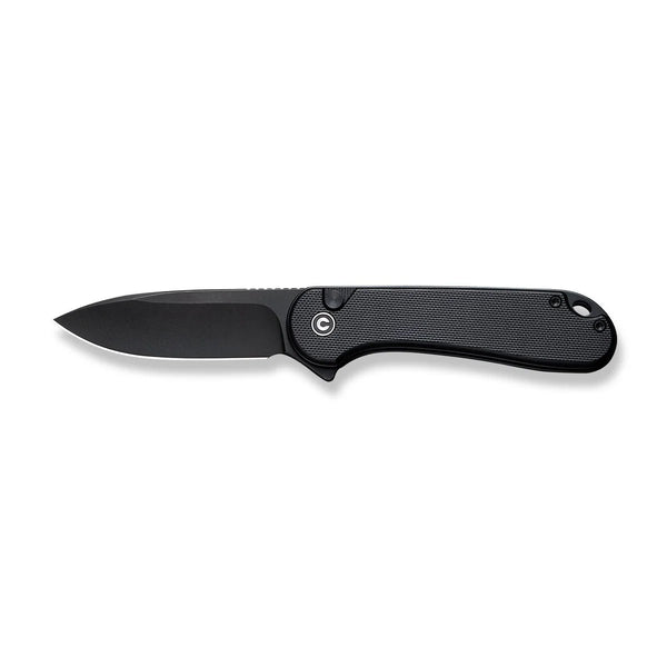 Civivi C18062P-1 Elementum II Button Lock Folding Knife w/ Black G10 Handle – Nitro V Steel