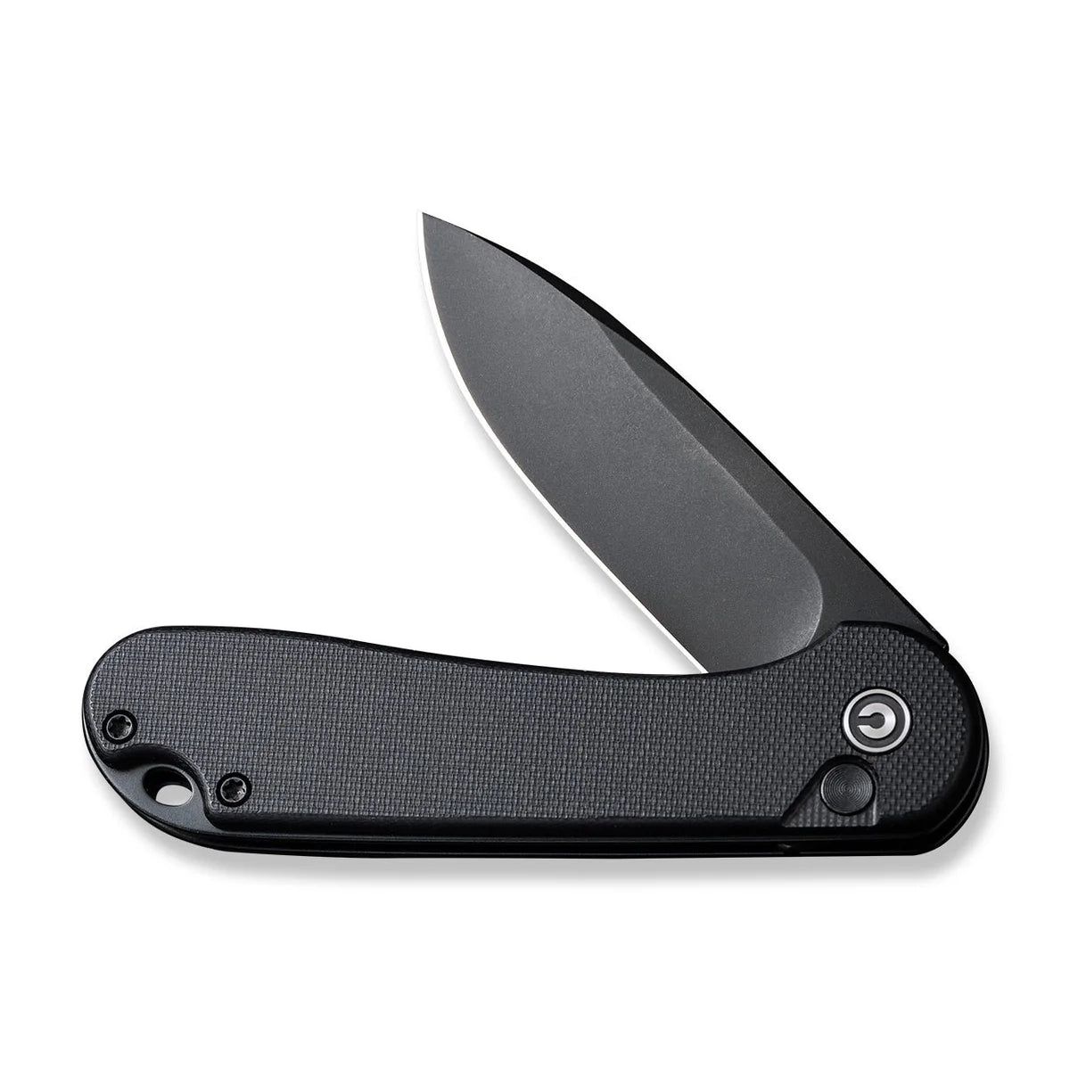 Civivi C18062P-1 Elementum II Button Lock Folding Knife w/ Black G10 Handle – Nitro V Steel