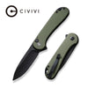 Civivi C18062P-3 Elementum II Button Lock Folding Knife w/ OD Green G10 Handle – Nitro V Steel