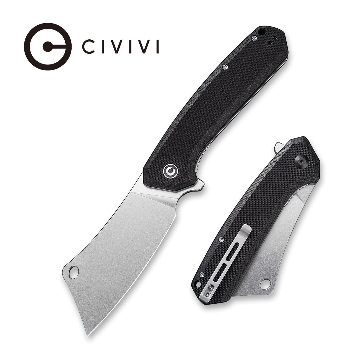 Civivi C2012C Mastodon Folding Knife – Black G10 Handle | Civivi Knives