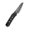 Civivi C22036-DS2 Vision FG Superlock Folding Knife w/ Black Micarta Handle – Damascus Steel