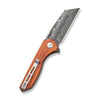 Civivi C23036-DS1 ExOne Folding Knife w/ Guibourtia Wood Handle – Damascus Steel